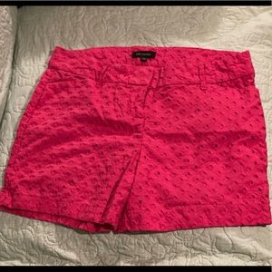 Shorts with eyelet detail size 10 (The Limited)